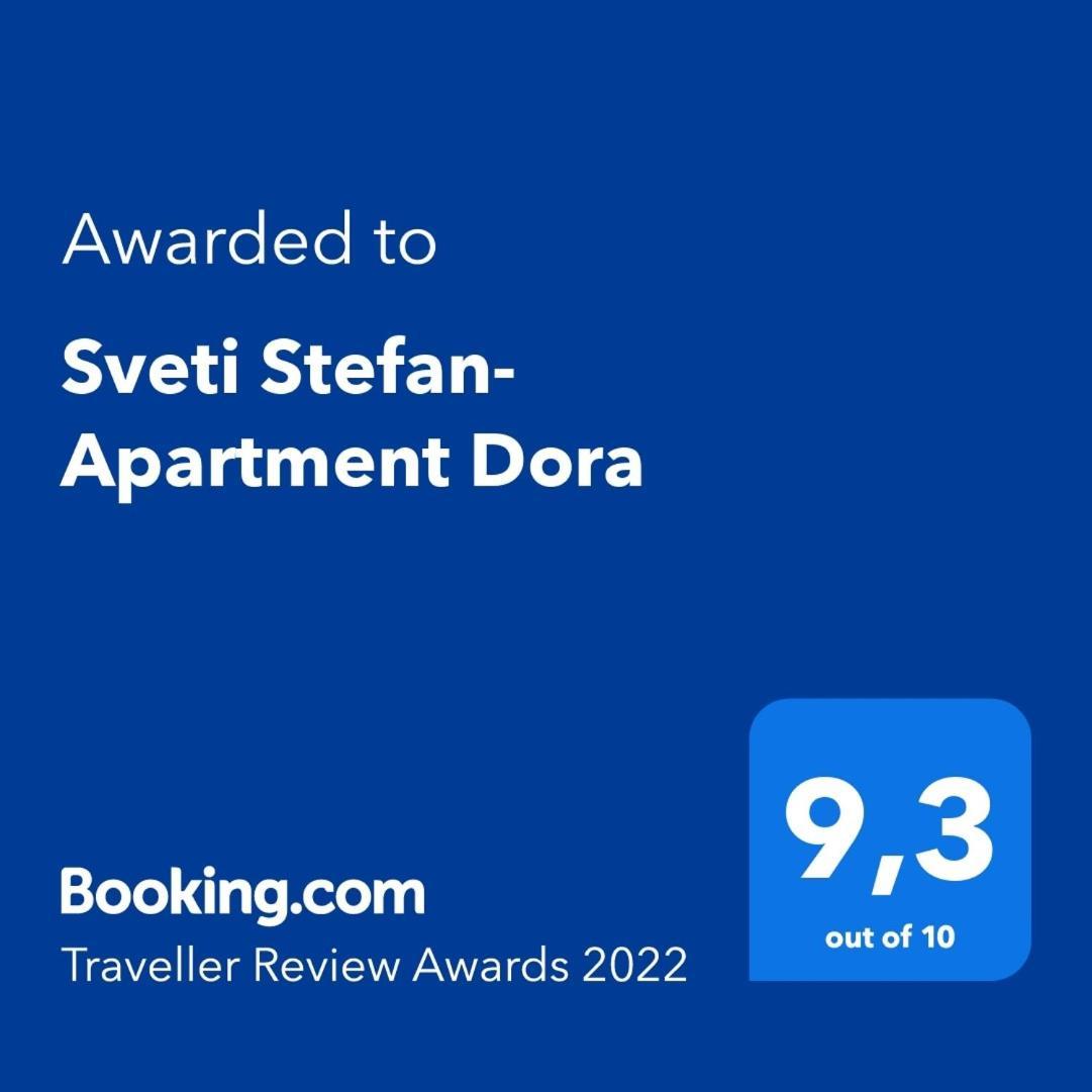 Sveti Stefan- Apartment Dora Ngoại thất bức ảnh